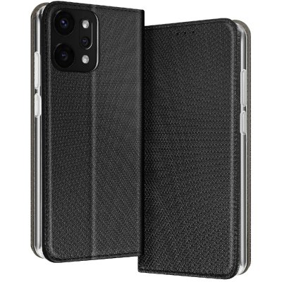 AVIZAR  &Eacute;tui pour Oppo Reno 14 Textur&eacute; Stri&eacute; avec Porte-cartes Noir