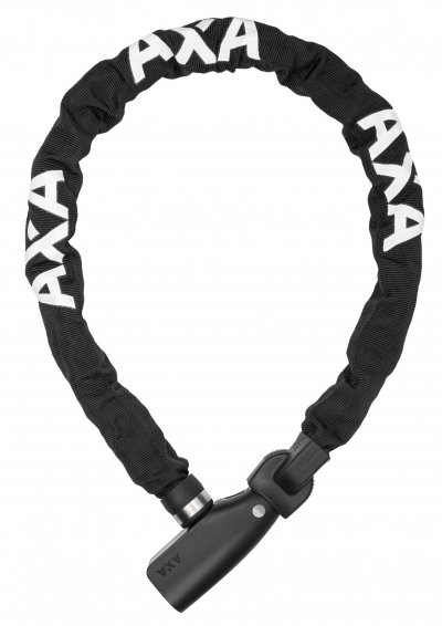 AXA  serrure &agrave; cha&icirc;ne Absolute 8 mm x 110 cm acier/polyester noir