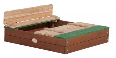 AXI  Bac &agrave; sable enfant Ella bois brun