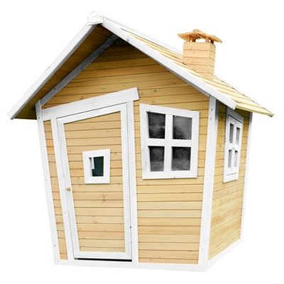 AXI  cabane enfant alice brun blanc A030.044.01