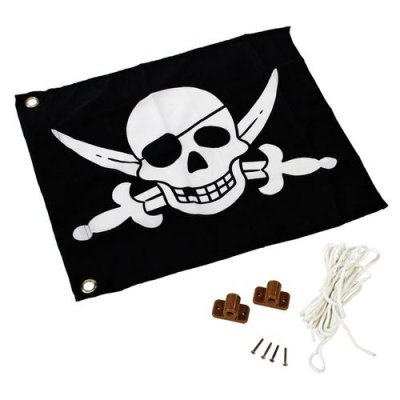 AXI  Drapeau Pirate   Accessoire Maison Enfant / Aire de Jeux
