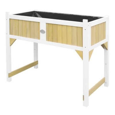 AXI  Interieur et exterieur Table de jardinage Bois Marron Blanc