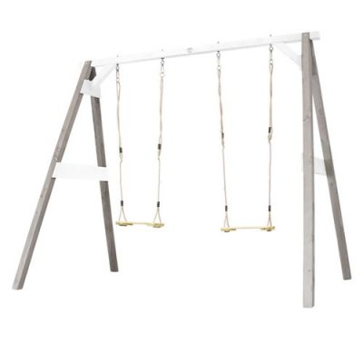 AXI  portique 4 en 1 sports fun gris blanc 160x254x207cm A030.210.01