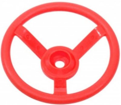 AXI  Volant de direction pour maison de jeu 29 cm rouge