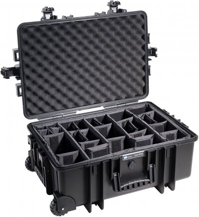 PAS DE MARQUE B&w 6800 Divider System Camera Case Without Foam Noir