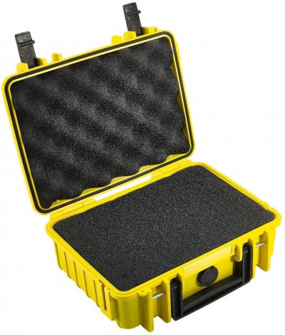 PAS DE MARQUE B&w outdoor case type 1000 jaune + mousse synth&eacute;tique DFX-792407
