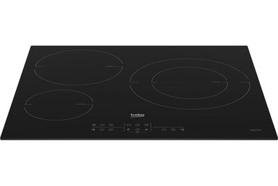 BEKO B300 hiis63206m 7200w 240v 50hz 3 foyers verre noir