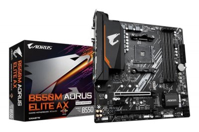GIGABYTE B550m aorus elite ax B550M AORUS ELITE AX 