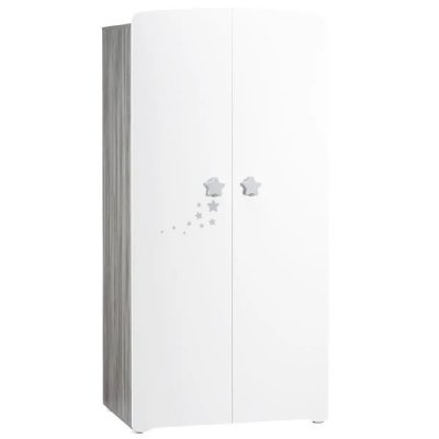 BABY PRICE  armoire chambre b&eacute;b&eacute; 2 portes - new nao NJ191