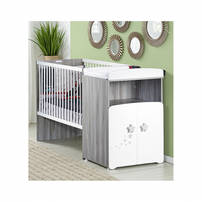 Baby price lit combin&eacute; evolutif b&eacute;b&eacute; new nao - 120x60 cm 