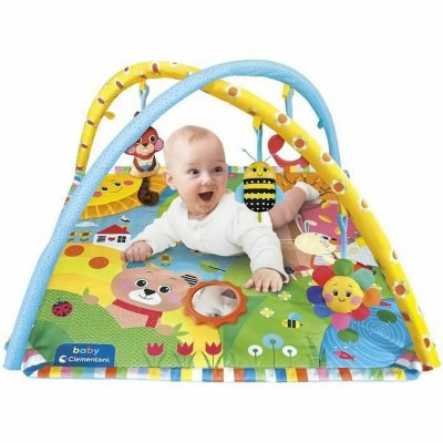 CLEMENTONI Baby - Tapis - Arches et projecteur - Baby Projector Activity Gym - Tapis d'&eacute;veil