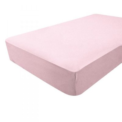 BABYCALIN  Drap Housse B&eacute;b&eacute; Rose 60 x 120 cm Jersey 130gr/m&sup2;