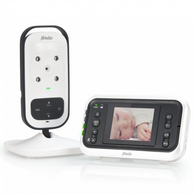 ALECTO Babyphone avec cam&eacute;ra et &eacute;cran couleur 2.4 DVM-75 Blanc-Anthracite