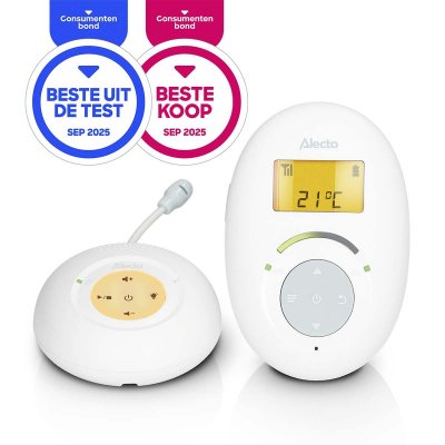 ALECTO Babyphone Full Eco DECT  DBX120 Blanc-Bleu