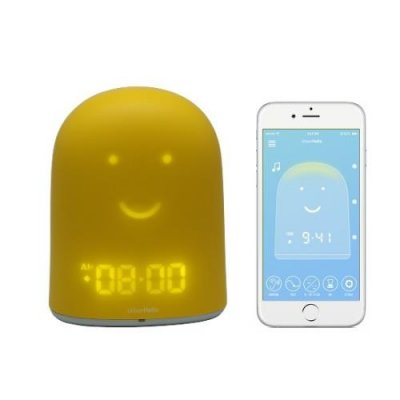URBANHELLO Babyphone R&eacute;veil Enfant Veilleuse  Remi Jaune 