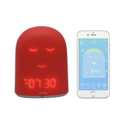 URBANHELLO Babyphone R&eacute;veil Enfant Veilleuse  Remi Rose 