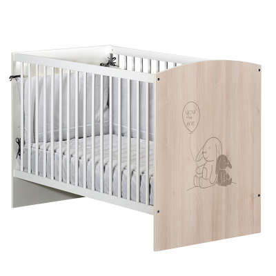 BABY PRICE Babyprice lit b&eacute;b&eacute; lapinou 120x60 cm 3 positions BAB3500760103227