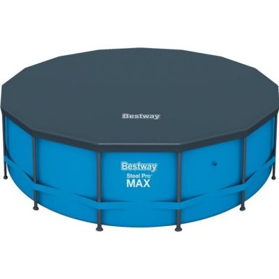 BESTWAY B&acirc;che 4 Saisons Pour Piscine Frame Pool Ronde Diam 457  58038