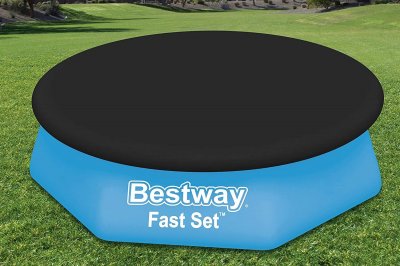 BESTWAY B&acirc;che d'hiver pour piscine fast set  &oslash;244 cm ronde