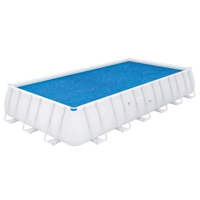 BESTWAY B&acirc;che solaire rectangulaire pour piscine , L.703 cm x l.366 cm 