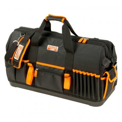 BAHCO  4750FB2-24A BH4750FB2-24A Sac &agrave; outils ferm&eacute;, Noir/Orange, 24