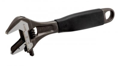 BAHCO  - Cl&eacute; &agrave; molette &agrave; &eacute;crou central 21 mm ERGO&trade; gain&eacute;e r&eacute;versible 158 mm - 9070 P
