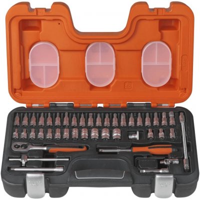 BAHCO  - Jeu de cl&eacute;s &agrave; douille 46 pi&egrave;ces S460 X080571