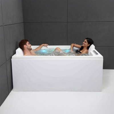 Baignoire baln&eacute;o 2 places cetana duo wave l170xl100xh63cm, by spalina
