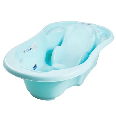 GENERIQUE Baignoire b&eacute;b&eacute; avec r&eacute;ducteur int&eacute;gr&eacute;      Bleu    / sans option