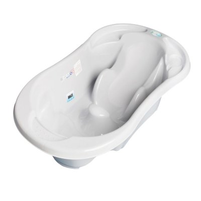 GENERIQUE Baignoire b&eacute;b&eacute; avec r&eacute;ducteur int&eacute;gr&eacute;      Gris    / sans option