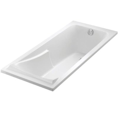 Baignoire droite Corvette confort Acrylique renforc&eacute;, 170 X 75