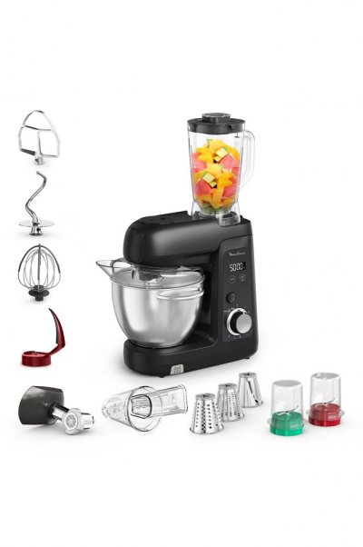 MOULINEX Bake Partner+ QA5458F1 avec Kit d'accessoires BAKEGOOD