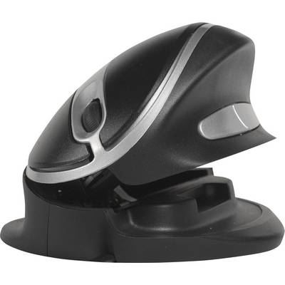 BAKKER ELKHUIZEN BakkerElkhuizen Oyster USB Souris Wi-Fi optique ergonomique noir