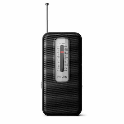 PHILIPS Baladeur Radio FM Portable  TAR1506 Noir