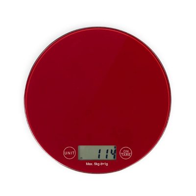 Balance de cuisine &eacute;lectronique Livoo DOM494R Rouge chili 