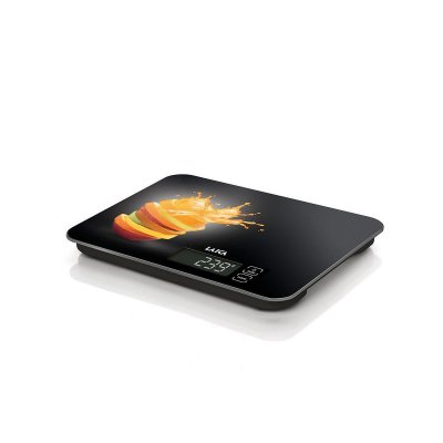 LAICA Balance de cuisine &eacute;lectronique, noir orange 15 kg