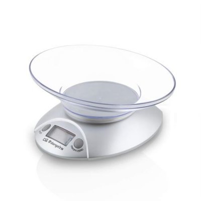 ORBEGOZO Balance De Cuisine &Eacute;lectronique  Pc 1009/ Jusqu'&agrave; 3kg/ Argent