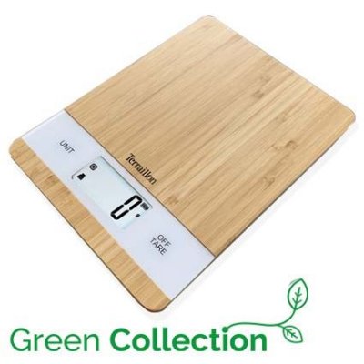 TERRAILLON Balance de cuisine &eacute;lectronique  Bamboo USB 