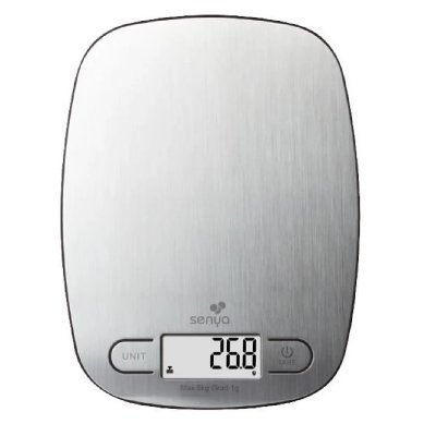 SENYA Balance de Cuisine Slim et Inox My Little Scale 