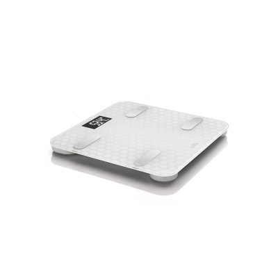 LAICA Balance num&eacute;rique de salle de bain  ps7011 blanc verre