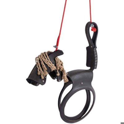 ESSCHERT DESIGN Balancoire cheval