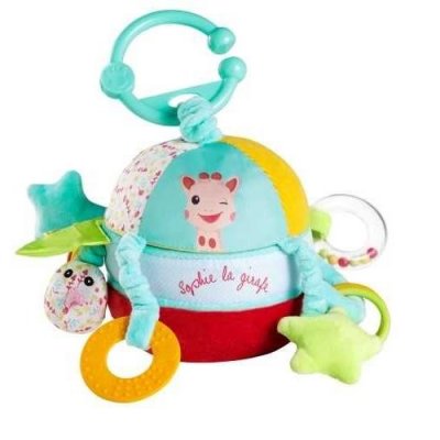 VULLI Balle en peluche Sophie la Girafe Le monde des surprises  