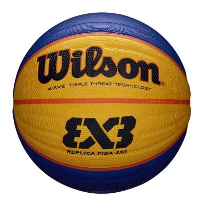 WILSON Ballon de basket 3 par 3  replica taille 6 -  UNI Jaune