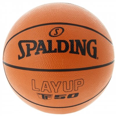 SPALDING Ballon de basket  Layup tf50 t5 basket Orange Taille : Unique