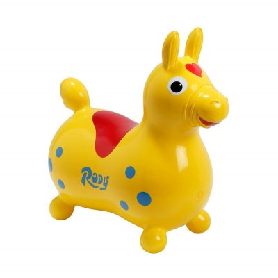 OTTO Ballon sauteur - cheval sauteur rody jaune