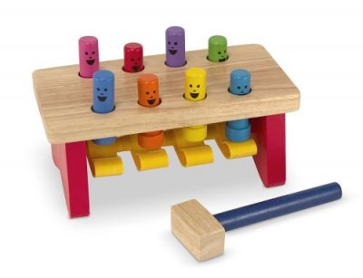 MELISSA & DOUG Banc &agrave; marteler de luxe melissa et doug