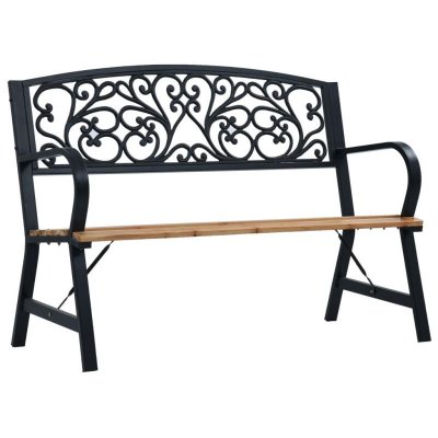 VIDAXL Banc de jardin 120 cm Bois - 