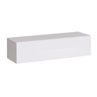 PARIS PRIX Banc TV Mural Design Switch 120cm Blanc