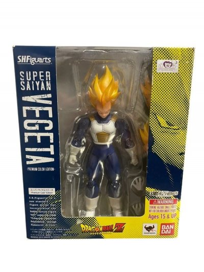 BANDAI  Dragon Ball Z Sh Figuarts - Super Saiyan Vegeta Pce