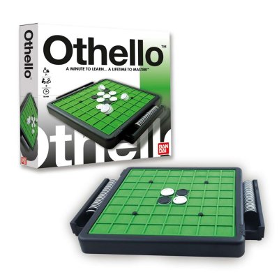 BANDAI Games Othello soci&eacute;t&eacute;-jeu de strat&eacute;gie et de r&eacute;flexion-2 joueurs-15/20min-d&egrave;s 7 ans, MH80052